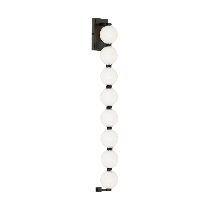 Perle 28-inch LED Wall Sconce Italian Glass Slws22827 by Visual & Comfort & Co
