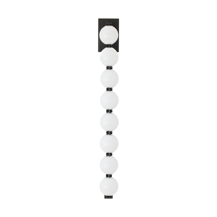 Perle 28-inch LED Wall Sconce Italian Glass Slws22827 by Visual & Comfort & Co