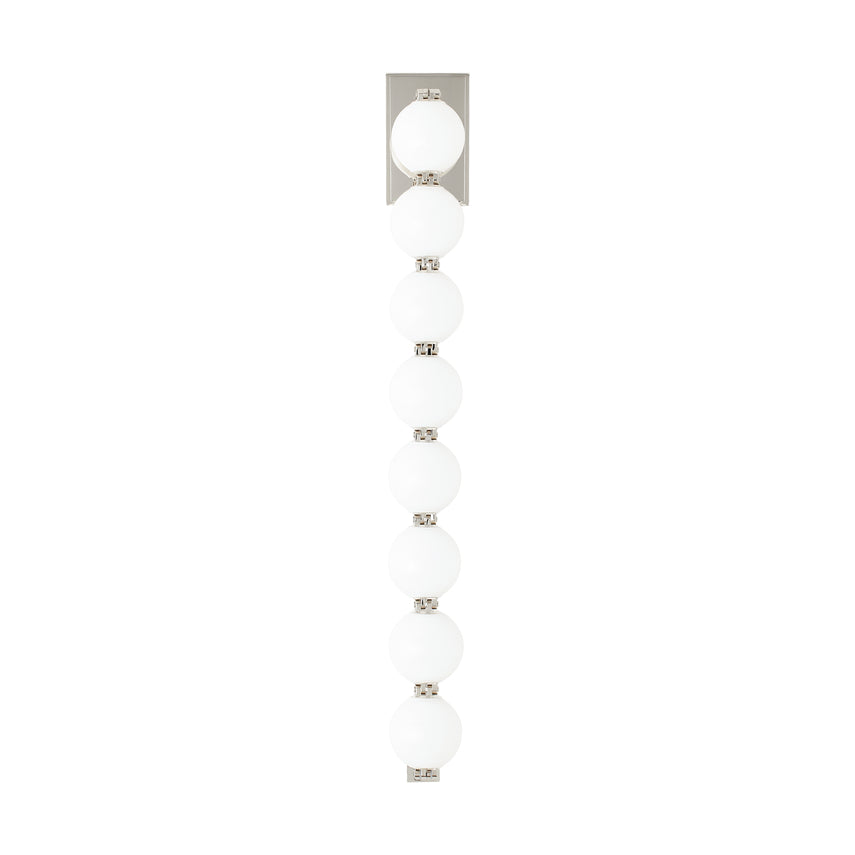 Perle 28-inch LED Wall Sconce Italian Glass Slws22827 by Visual & Comfort & Co