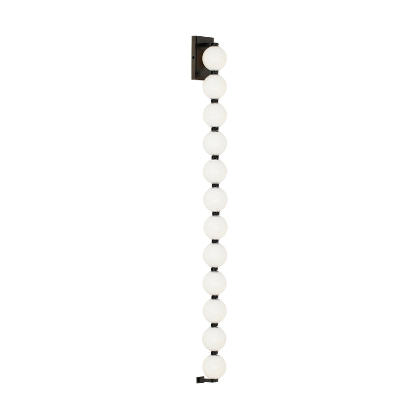 Slws23027 LED Wall Light Italian Glass Brass Finish by Visual & Comfort & Co