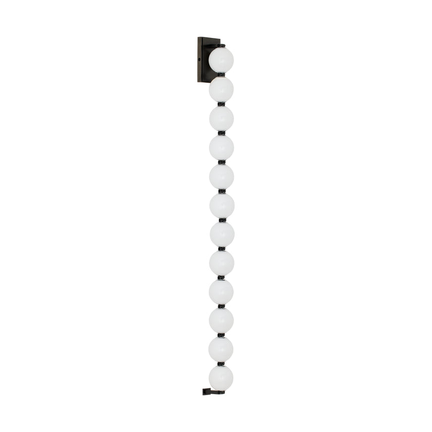 Slws23027 LED Wall Light Italian Glass Brass Finish by Visual & Comfort & Co