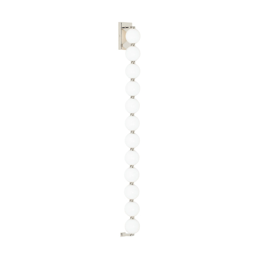 Slws23027 LED Wall Light Italian Glass Brass Finish by Visual & Comfort & Co