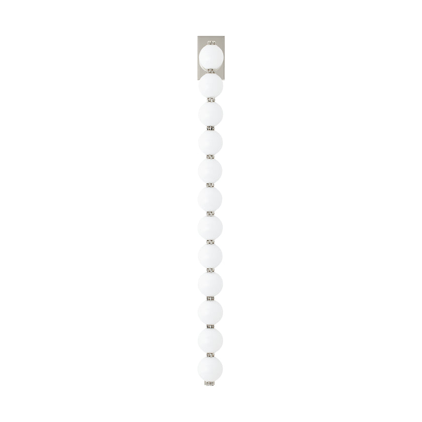 Slws23027 LED Wall Light Italian Glass Brass Finish by Visual & Comfort & Co
