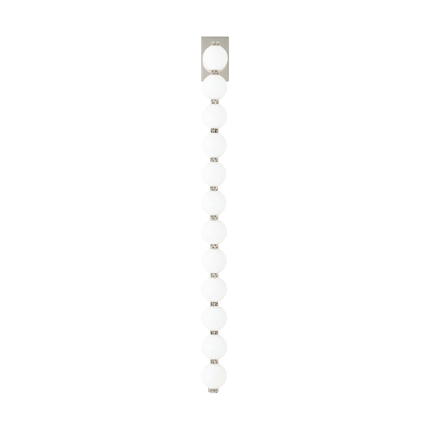 Slws23027 LED Wall Light Italian Glass Brass Finish by Visual & Comfort & Co