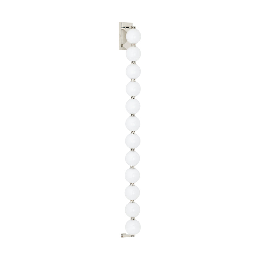 Slws23027 LED Wall Light Italian Glass Brass Finish by Visual & Comfort & Co