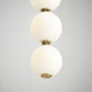 Visual Comfort Perle 48 Vertical Pendant High Ceilings Natural Brass