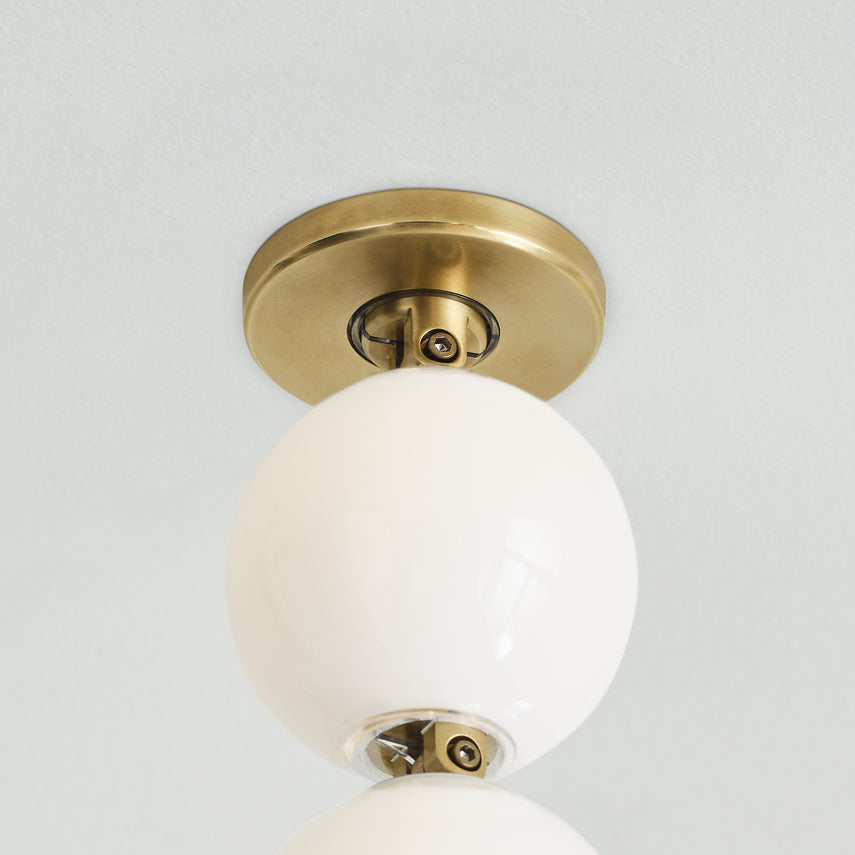 Visual Comfort Perle 48 Vertical Pendant High Ceilings Polished Nickel