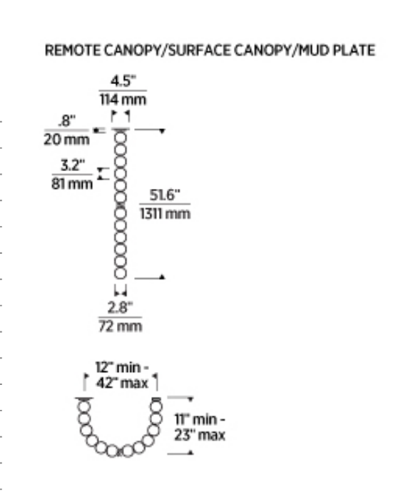 Visual Comfort Perle 48 Vertical Pendant High Ceilings 