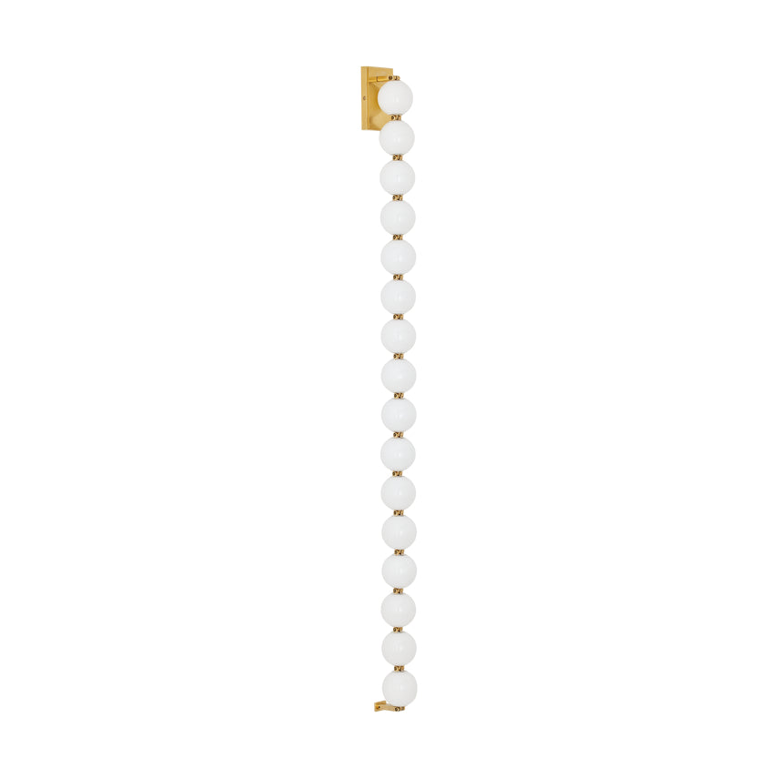Led Wall Sconce Hand Blown Italian Glass Perle Slws232 by Visual & Comfort & Co