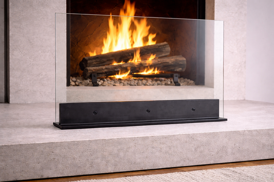 Conmoto Peter Maly Fireplace Screen Base (only)
