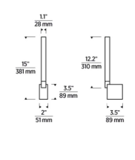 Visual Comfort Phobos 15 Rechargeable Led Table Lamp 