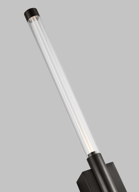 Visual Comfort Phobos 2 Light Wall Sconce 700Wsphb33 Modern Lighting Brass Glass 