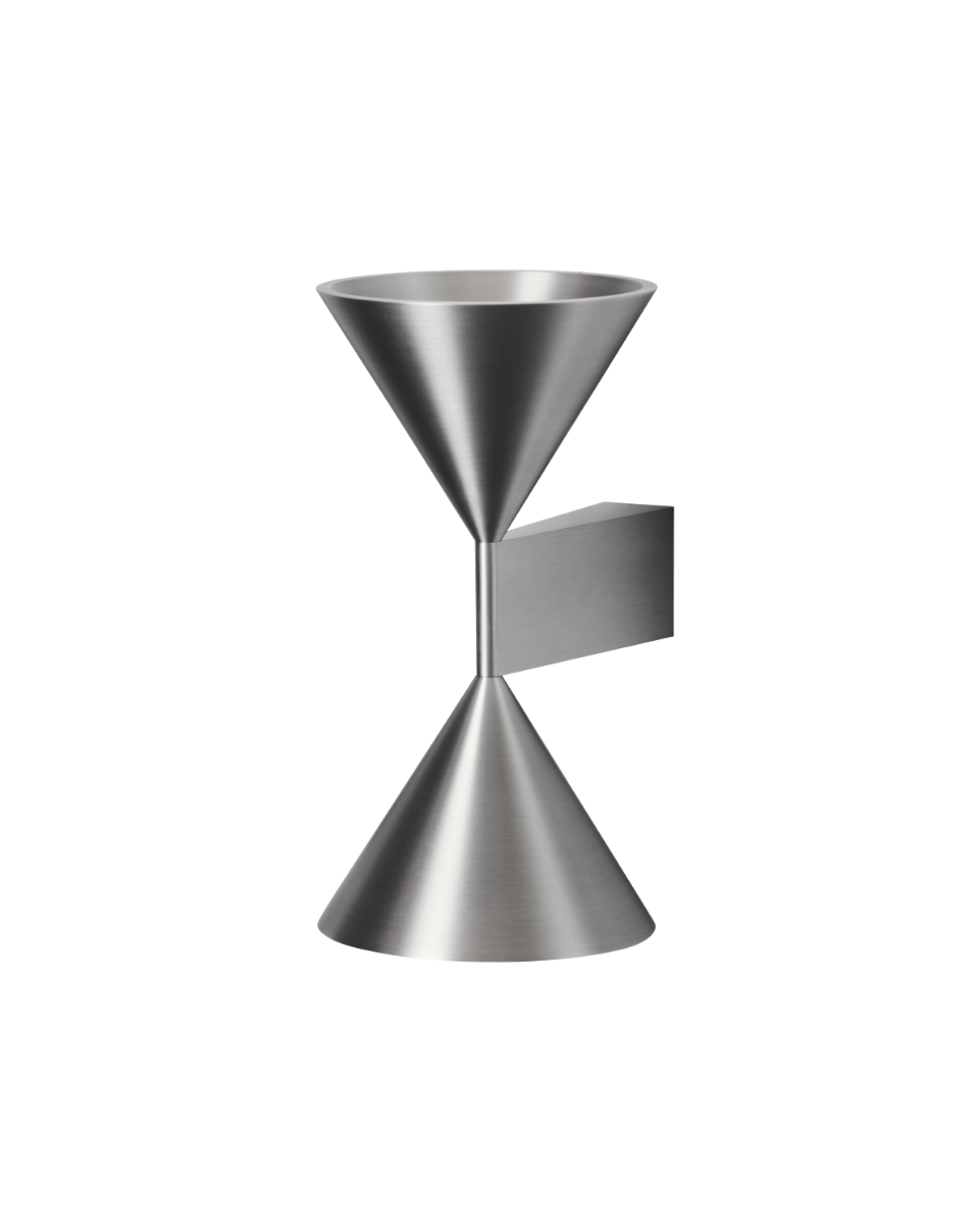Pholc Apollo wall light by Broberg & Ridderstråle – Apollo 24 (double cone) Aluminum