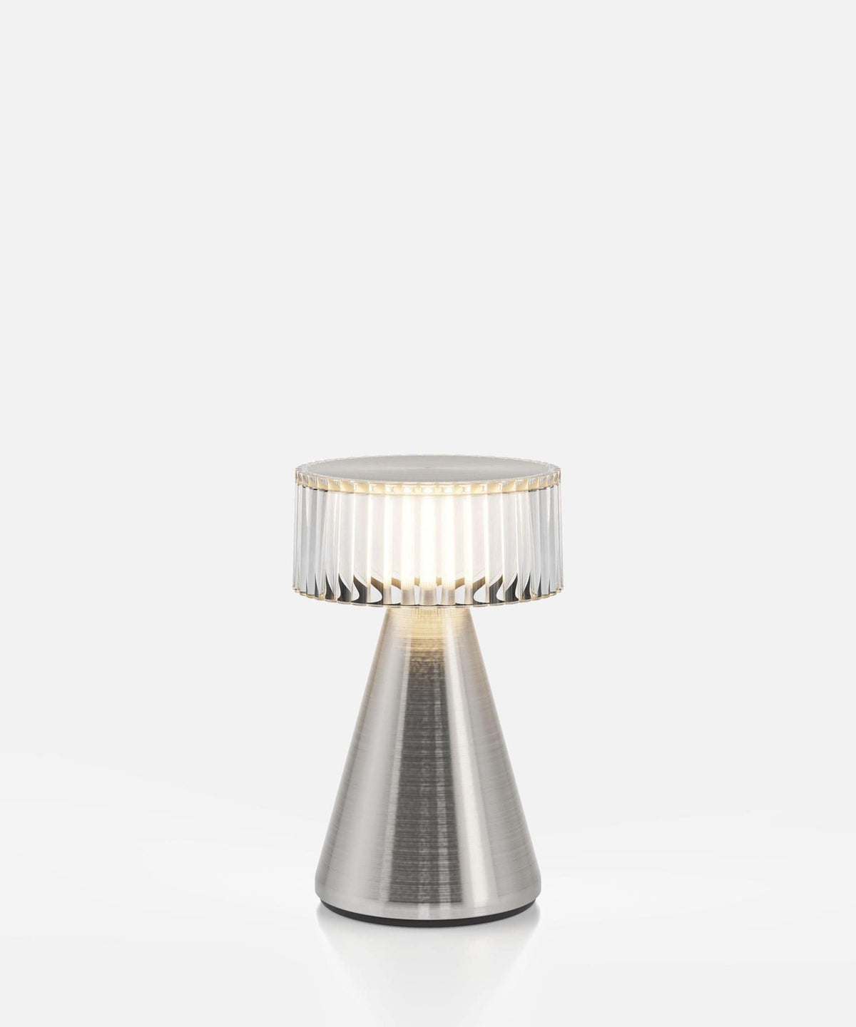NEOZ Piccolo cordless table lamp, Stainless Steel