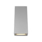 Visual Comfort Pitch 12 Outdoor Wall Light 700Owpit12 Silver