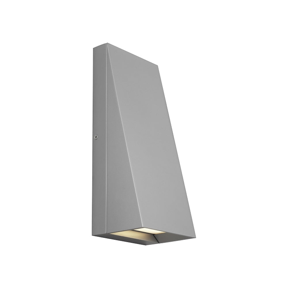Visual Comfort Pitch 12 Outdoor Wall Light 700Owpit12 Silver