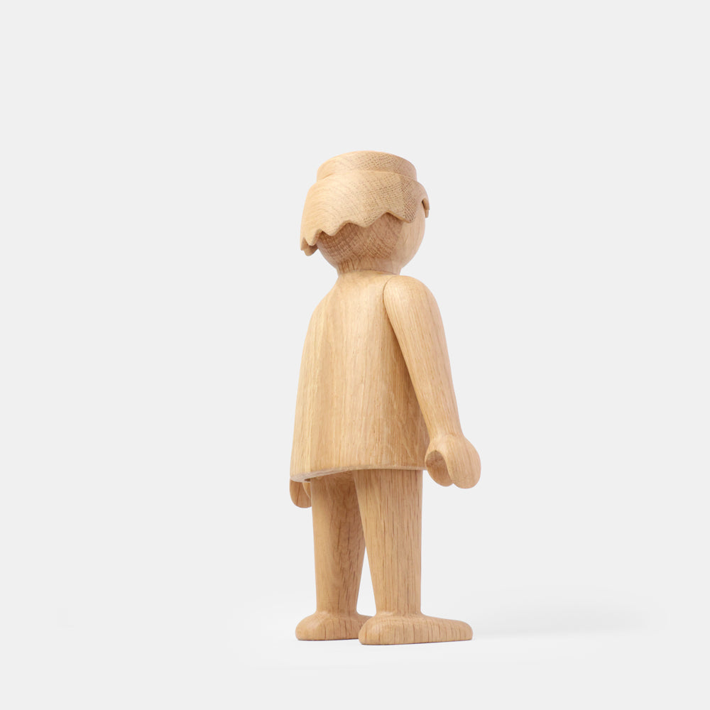 Boyhood Playmobil Man wooden figure in oak, view 7 (image 7)