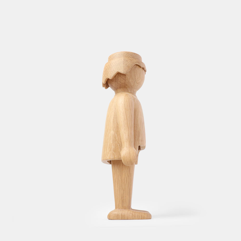 Boyhood Playmobil Man wooden figure in oak, Large (image 5)