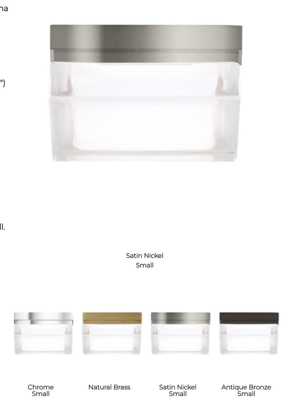 Boxie 700Bxs Flush Mount by Visual & Comfort & Co