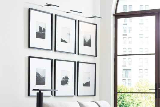 Visual Comfort Plural Dome 30 Picture Light Dark Bronze