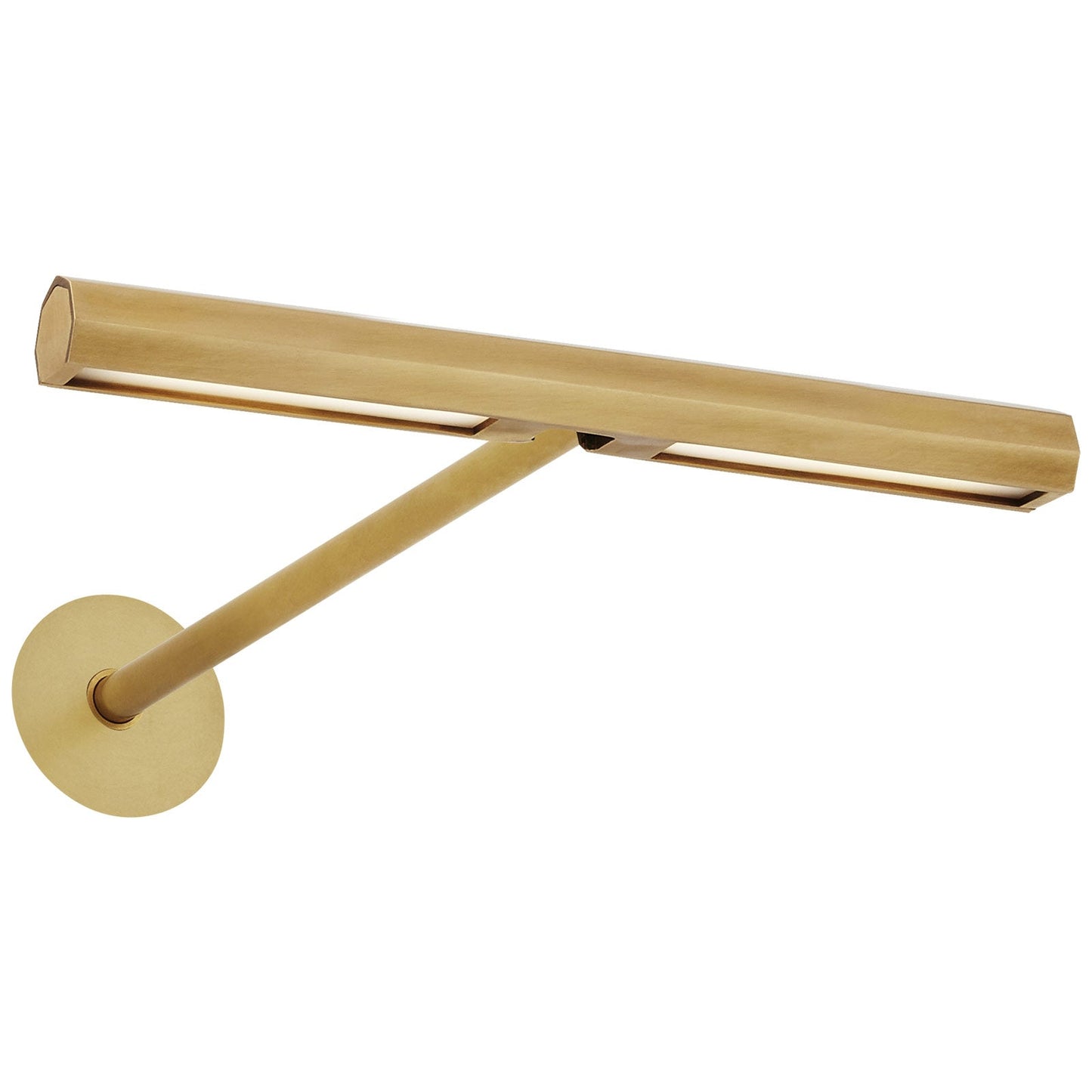 Visual Comfort Plural Faceted 12 Picture Light Dark Bronze