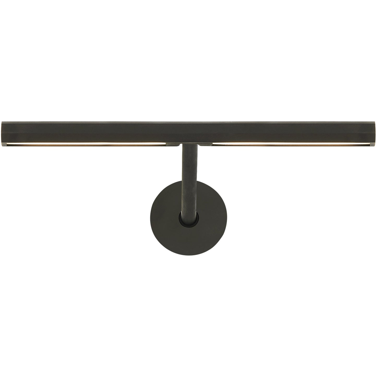 Visual Comfort Plural Faceted 18 Picture Light Polished Nickel