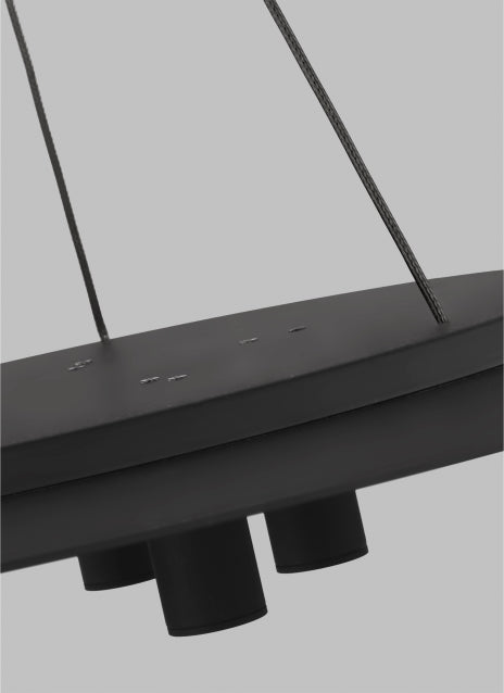 Visual Comfort Ponte 22 Inch Brass Led Pendant Light Modern Home Office 