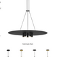 Visual Comfort Ponte 22 Inch Brass Led Pendant Light Modern Home Office 