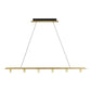 Visual Comfort Ponte 50 Linear Chandelier Modern Led Lighting 