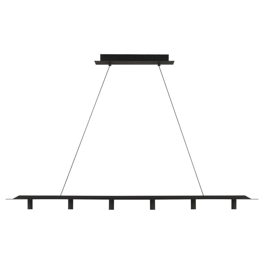 Ponte 50 Linear Chandelier LED Lighting by Visual & Comfort & Co