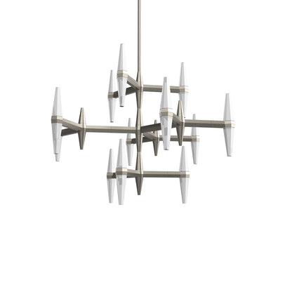 BlackJack Lighting Prism Multi Tier Chandelier