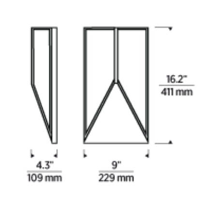 Visual Comfort Punto 16 Wall Light 