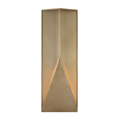 Visual Comfort Punto 38 Led Wall Sconce Hand-Rubbed Antique Brass
