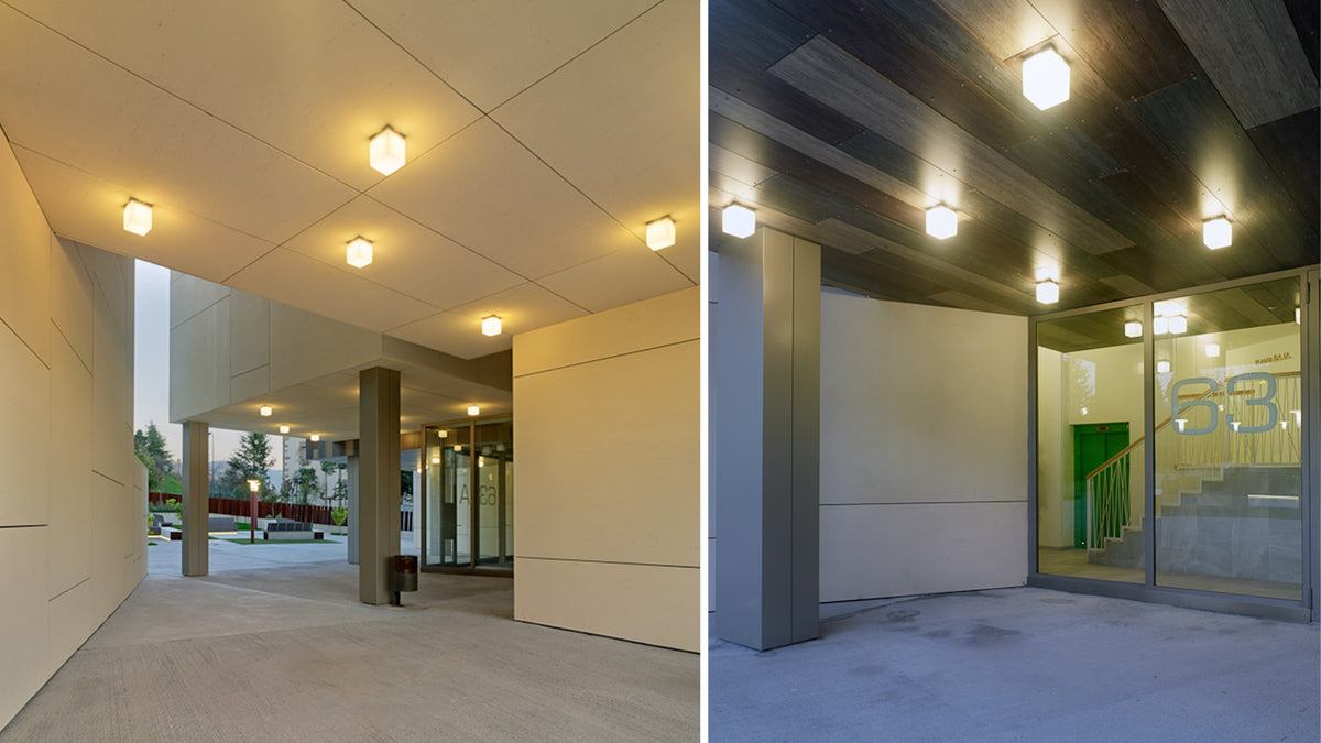 Q.Bo ceiling and wall lamp by Carlos Serra