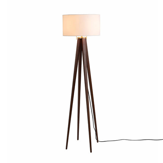 Quattro Floor Lamp, Dark Walnut by Nova of California, Dark Walnut – view 1