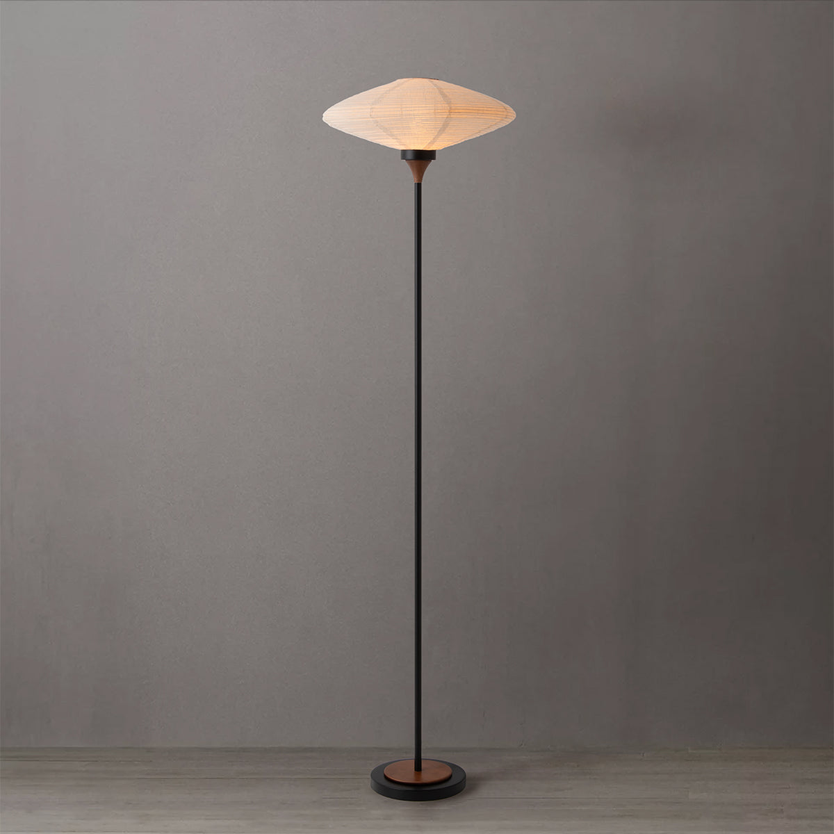 Roswell Torchiere Floor Lamp by Nova of California – view 4