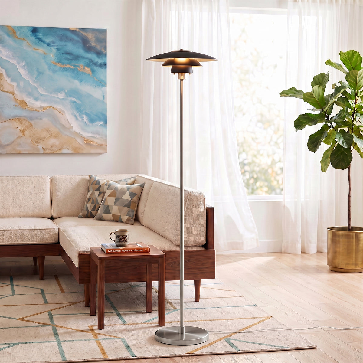 Rancho Mirage Slimline Floor Lamp by Nova of California – view 3
