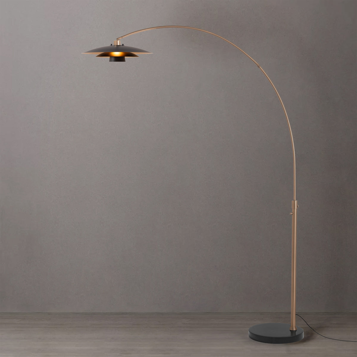 Float 92"H Arc Lamp by Nova of California – view 3