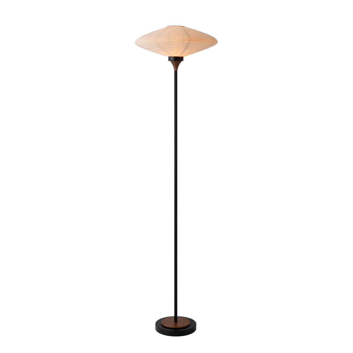 Roswell Torchiere Floor Lamp by Nova of California, Default – view 2