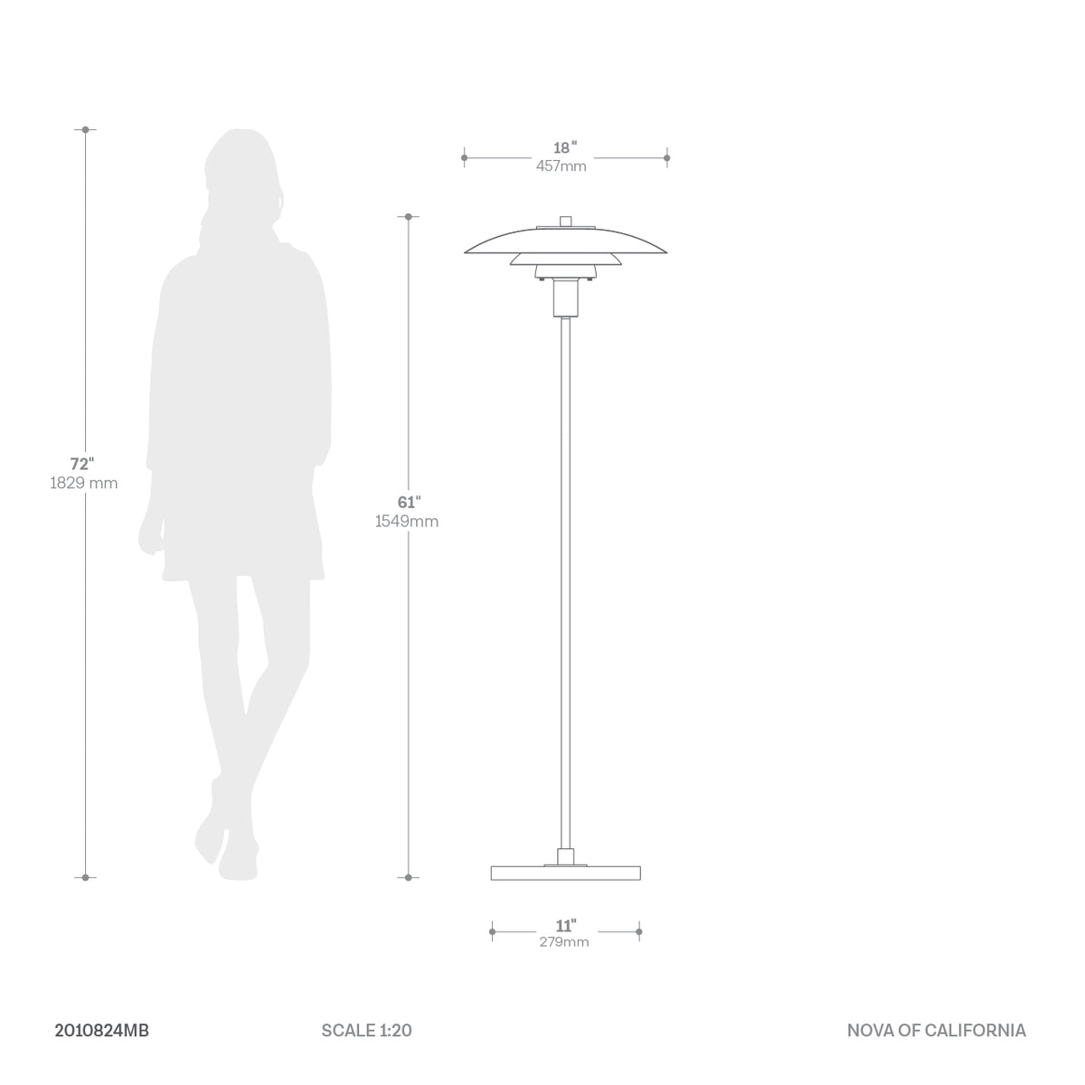 Rancho Mirage Floor Lamp by Nova of California – view 14