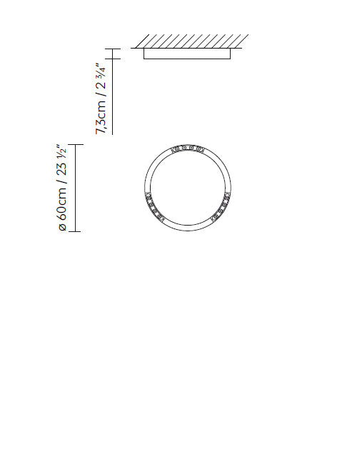 B.lux R2 C60 dimension drawing