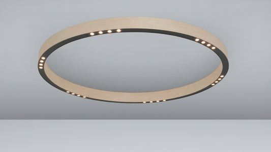 R2 C ring ceiling lamp by David Abad