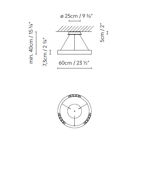 B.lux R2 S60 dimension drawing