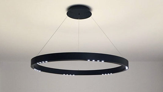 R2 S ring pendant lamp by David Abad