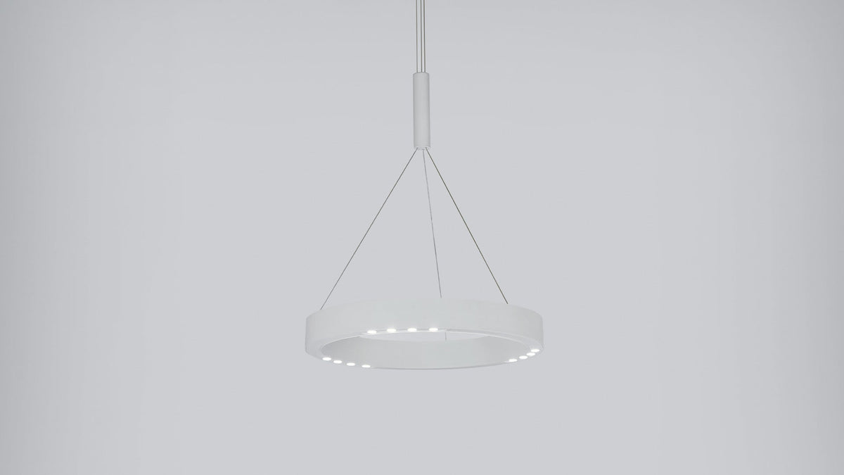 R2 S ring pendant lamp by David Abad
