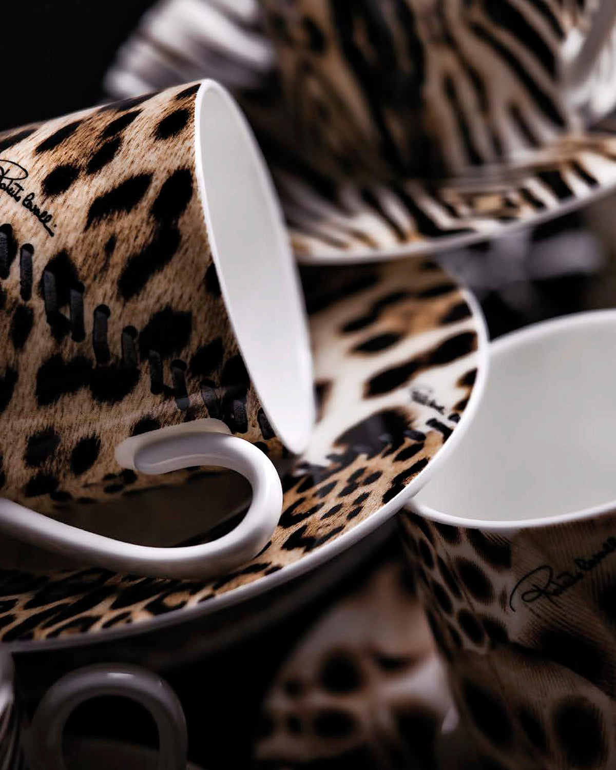 Roberto Cavalli Home Africa Darak & Gabon coffee cups & saucers – photo 3