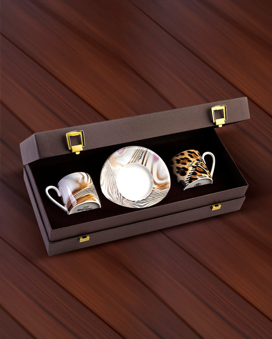 Roberto Cavalli Home Africa Zimbabwe & Djerba coffee cups & saucers – photo 2