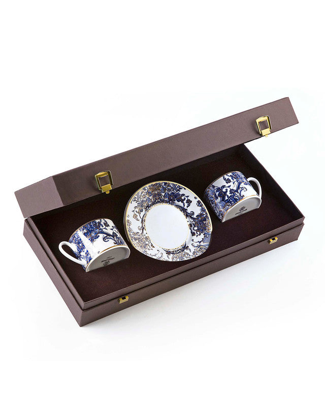 Roberto Cavalli Home Azulejos tea cups & saucers