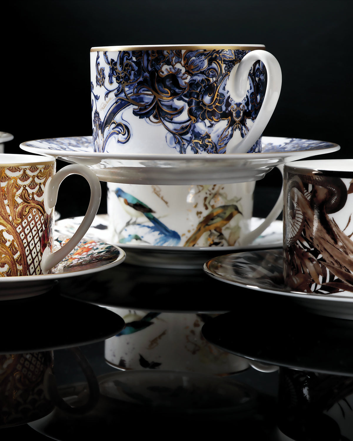 Roberto Cavalli Home Azulejos tea cups & saucers – photo 4