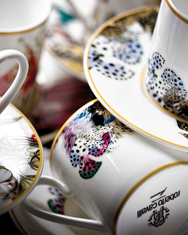 Roberto Cavalli Home Flowers coffee cups & saucers – photo 2